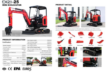 Charger l'image dans la galerie, BAGGER 2.5 T NEUF